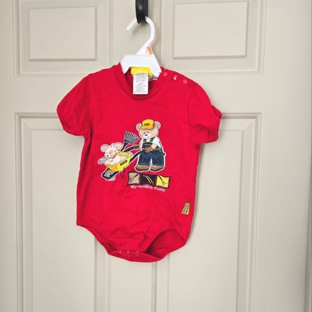Stanley Embroidered Onesie 12 M